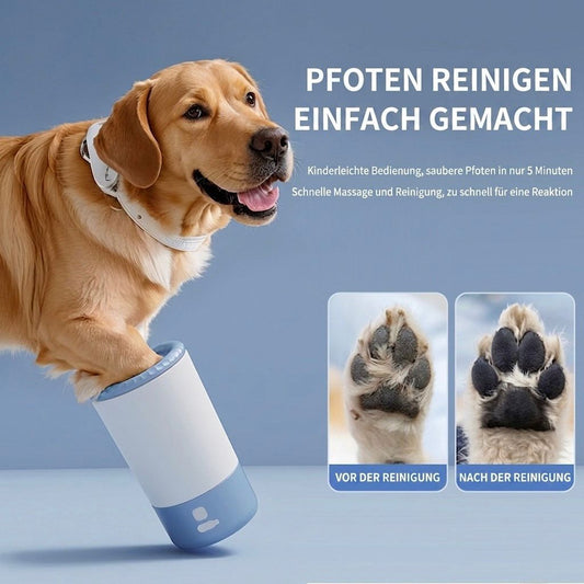 Pfoten-Waschbecher für Hunde & Katzen – Elektrisch & Wasserdicht